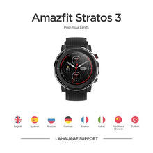 이미지를 갤러리 뷰어에 로드 , 재고 있음 Global Version New Amazfit Stratos 3 Smart Watch GPS 5ATM Bluetooth Music Dual Mode 14 Days Smartwatch for Xiaomi 2019