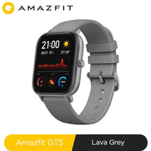 이미지를 갤러리 뷰어에 로드 , 글로벌 버전 Amazfit GTS 스마트 시계 5ATM 방수 수영 스마트 워치 새로운 14 일 배터리 음악 제어 샤오 미 테크 IOS 전화