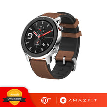 이미지를 갤러리 뷰어에 로드 , Versão Global Amazfit GTR 47mm 릴로 지오 인텔리전트 5atm à prova d24 guagua smartwatch 24 dias bateria controle de música pulseira de silicone
