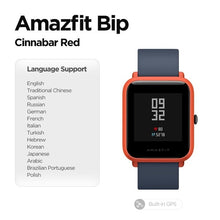 이미지를 갤러리 뷰어에 로드 , 다 언어 Huami Amazfit Bip 스마트 시계 GPS Glonass Smartwatch 스마트 시계 시계 Xiaomi 전화 45 일 대기
