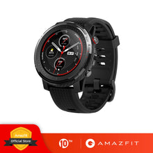 이미지를 갤러리 뷰어에 로드 , 재고 있음 Global Version New Amazfit Stratos 3 Smart Watch GPS 5ATM Bluetooth Music Dual Mode 14 Days Smartwatch for Xiaomi 2019
