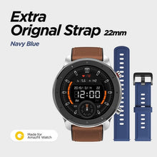 이미지를 갤러리 뷰어에 로드 , Versão Global Amazfit GTR 47mm 릴로 지오 인텔리전트 5atm à prova d24 guagua smartwatch 24 dias bateria controle de música pulseira de silicone
