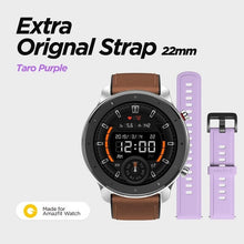 이미지를 갤러리 뷰어에 로드 , Versão Global Amazfit GTR 47mm 릴로 지오 인텔리전트 5atm à prova d24 guagua smartwatch 24 dias bateria controle de música pulseira de silicone
