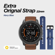 이미지를 갤러리 뷰어에 로드 , Versão Global Amazfit GTR 47mm 릴로 지오 인텔리전트 5atm à prova d24 guagua smartwatch 24 dias bateria controle de música pulseira de silicone
