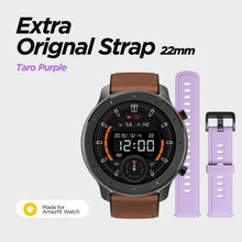 이미지를 갤러리 뷰어에 로드 , Versão Global Amazfit GTR 47mm 릴로 지오 인텔리전트 5atm à prova d24 guagua smartwatch 24 dias bateria controle de música pulseira de silicone
