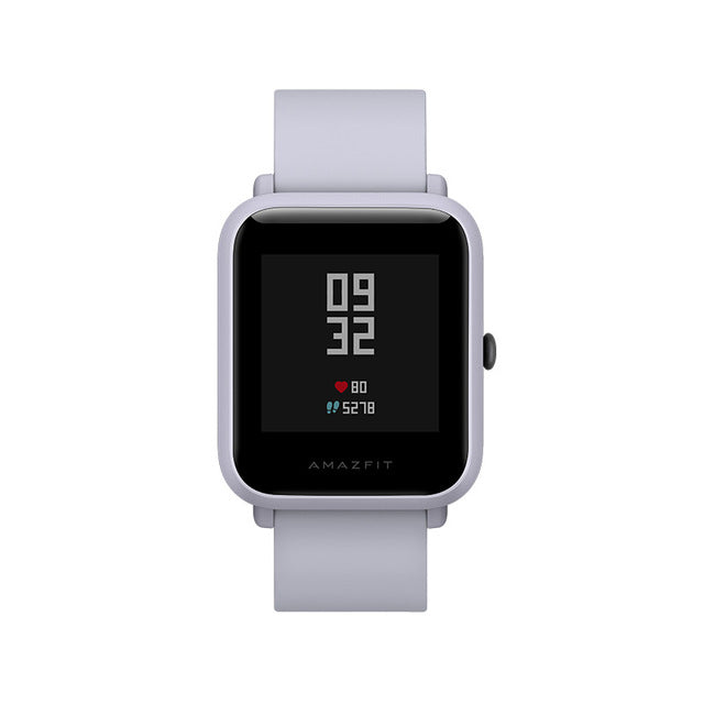 Huami Amazfit Bip 스마트 시계 블루투스 GPS 스포츠 심장 박동 모니터 IP68 방수 전화 알림 MiFit APP 경보 진동